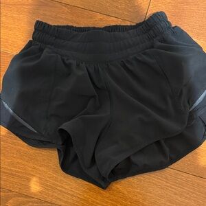 Lululemon Athletica Black Athletic Shorts